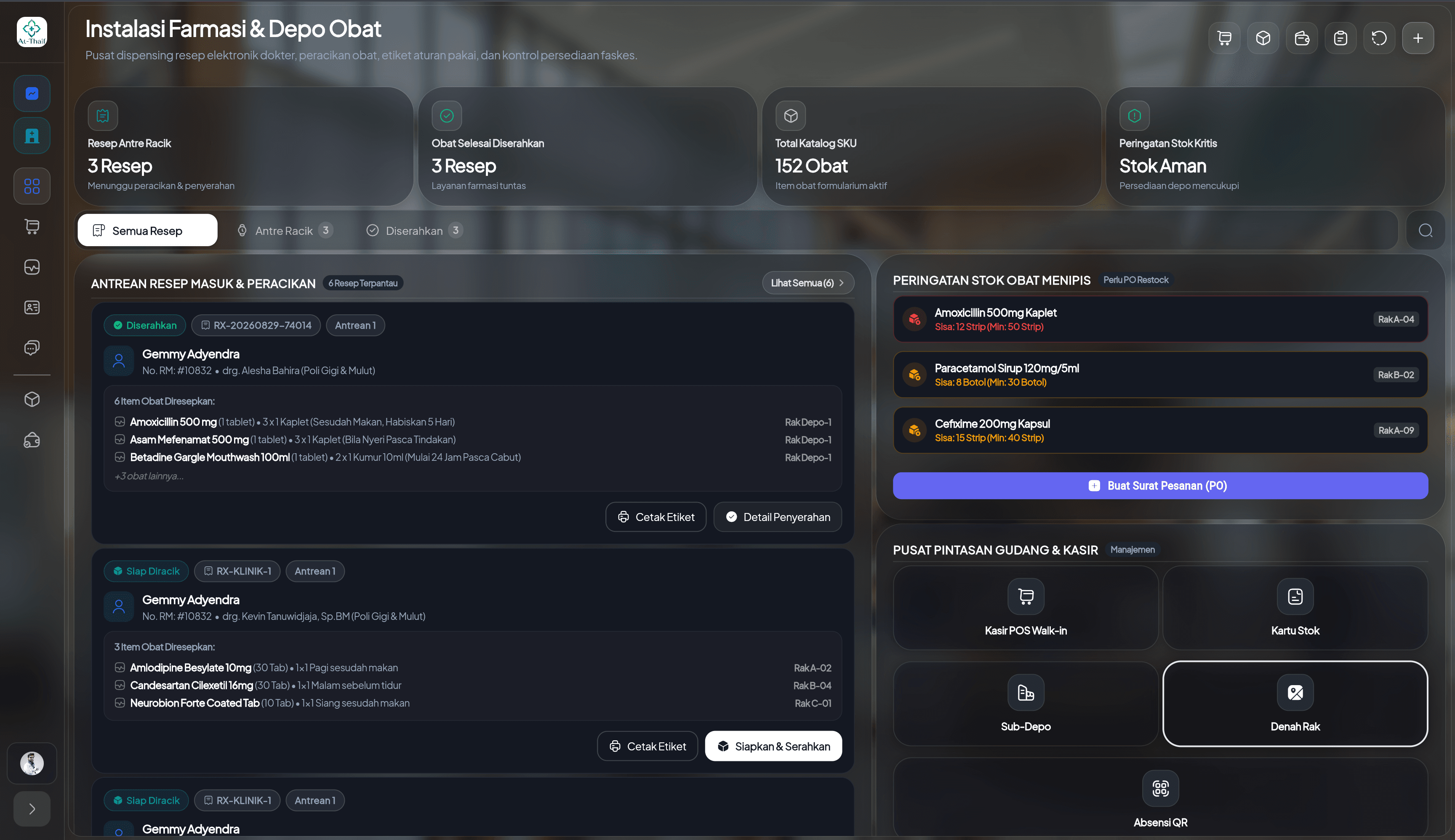 Tebus Obat Digital & Split-Billing Real-Time